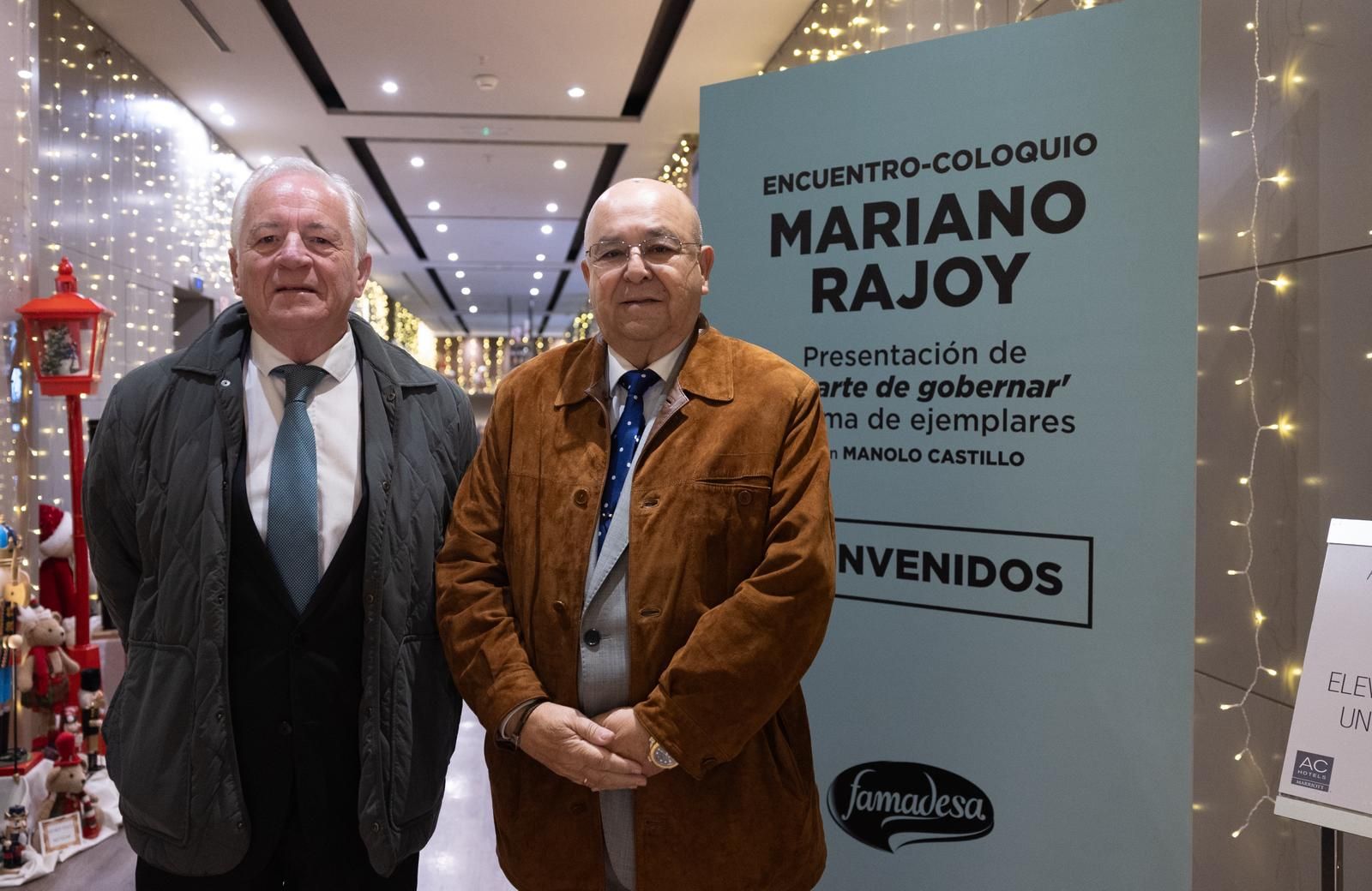 Rajoy presenta su libro en Málaga