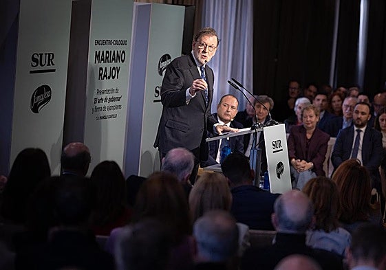 Así ha sido la presentación del libro de Rajoy en Málaga