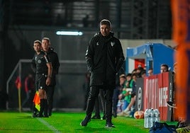 Funes, durante el partido de Copa en Talavera de la Reina.