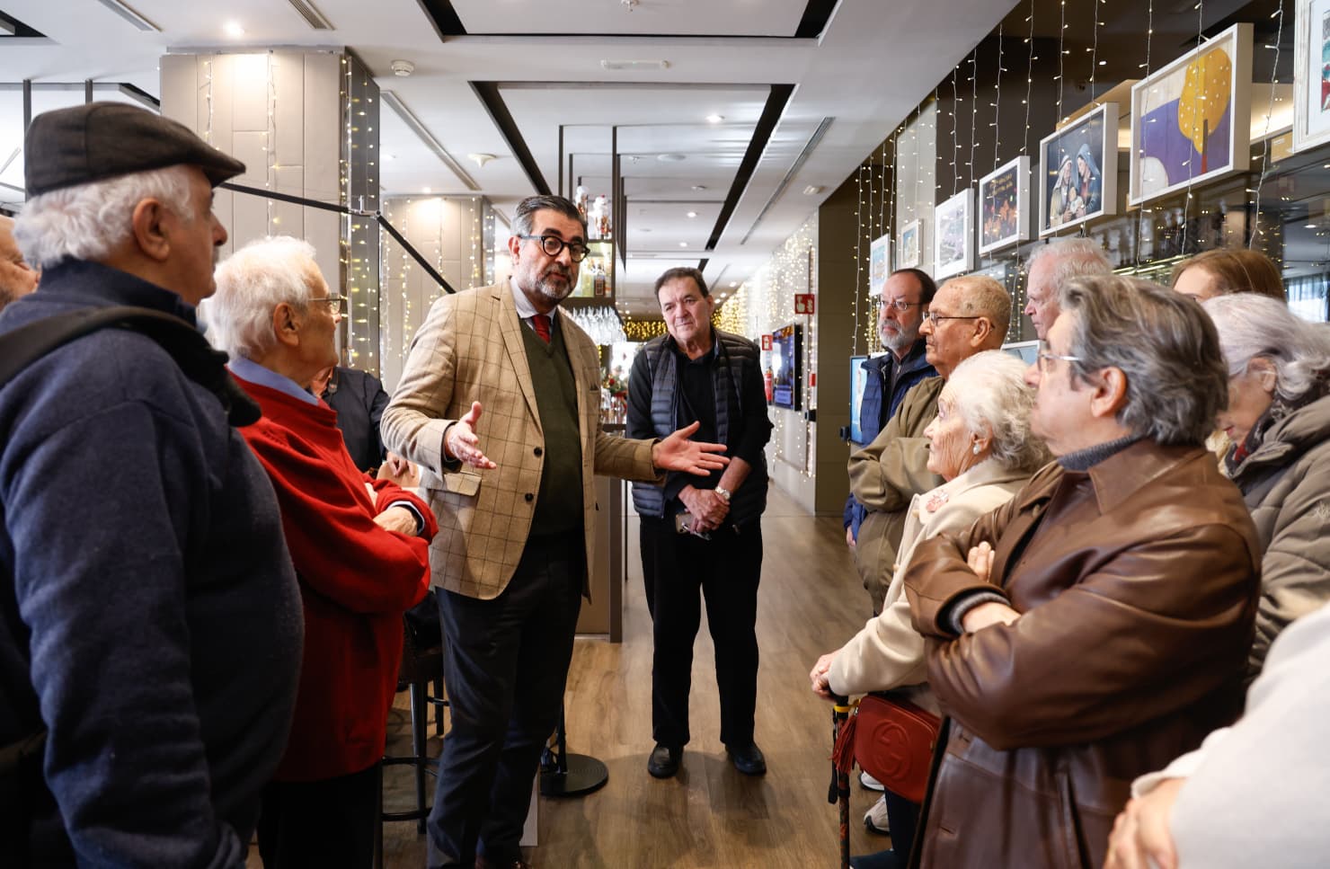 La Navidad hecha arte en Málaga por una buena causa