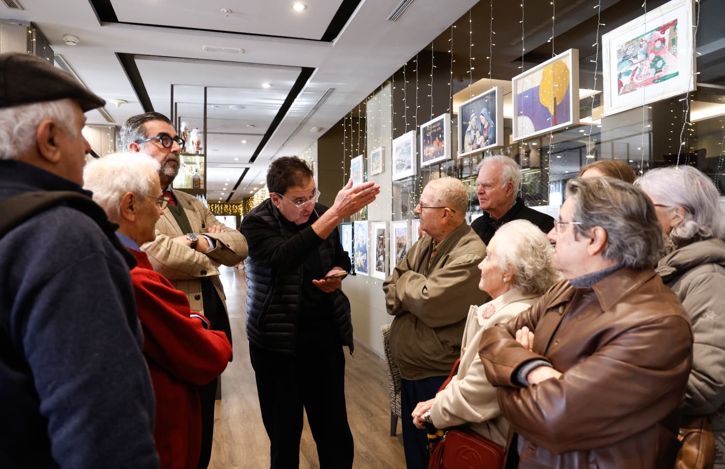 La Navidad hecha arte en Málaga por una buena causa