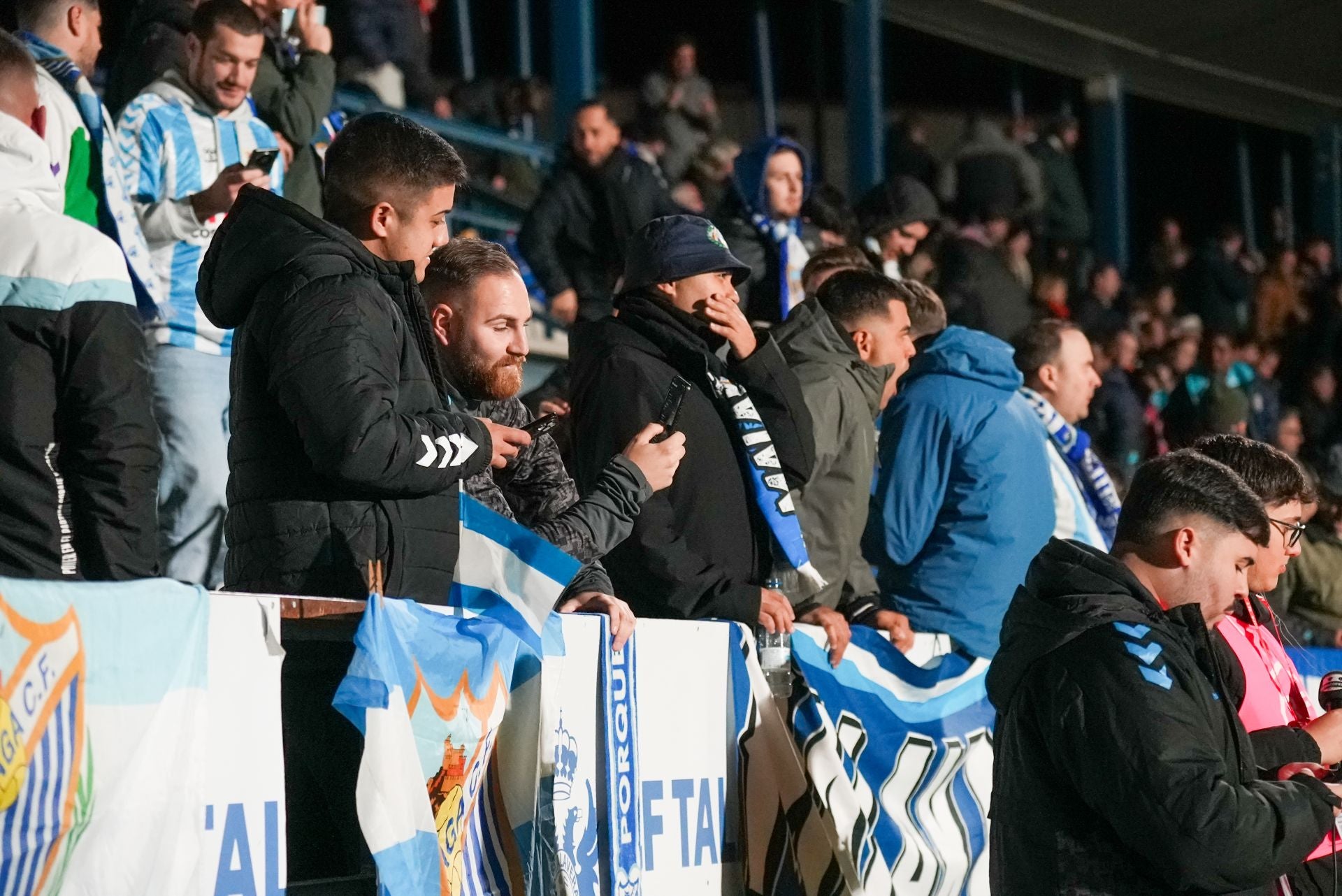 El Talavera- Málaga de Copa del Rey, en imágenes