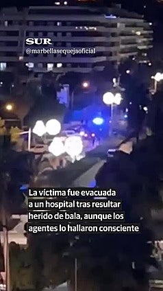 Segundo tiroteo en Marbella en 24 horas: disparan a un joven de 26 años en la tibia