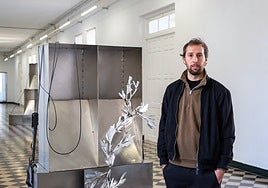 Timsam Harding en la presentación de 'A tiempo para la espera'.