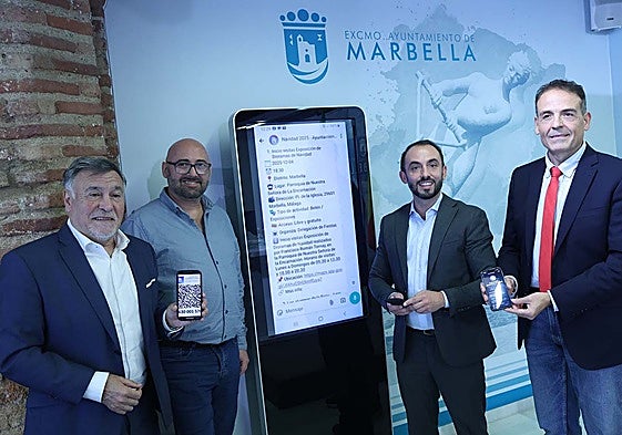 El concejal de Innovación, Enrique Rodríguez, que ha presentado la iniciativa junto al CEO de Internalia Group, Francisco Orellana.