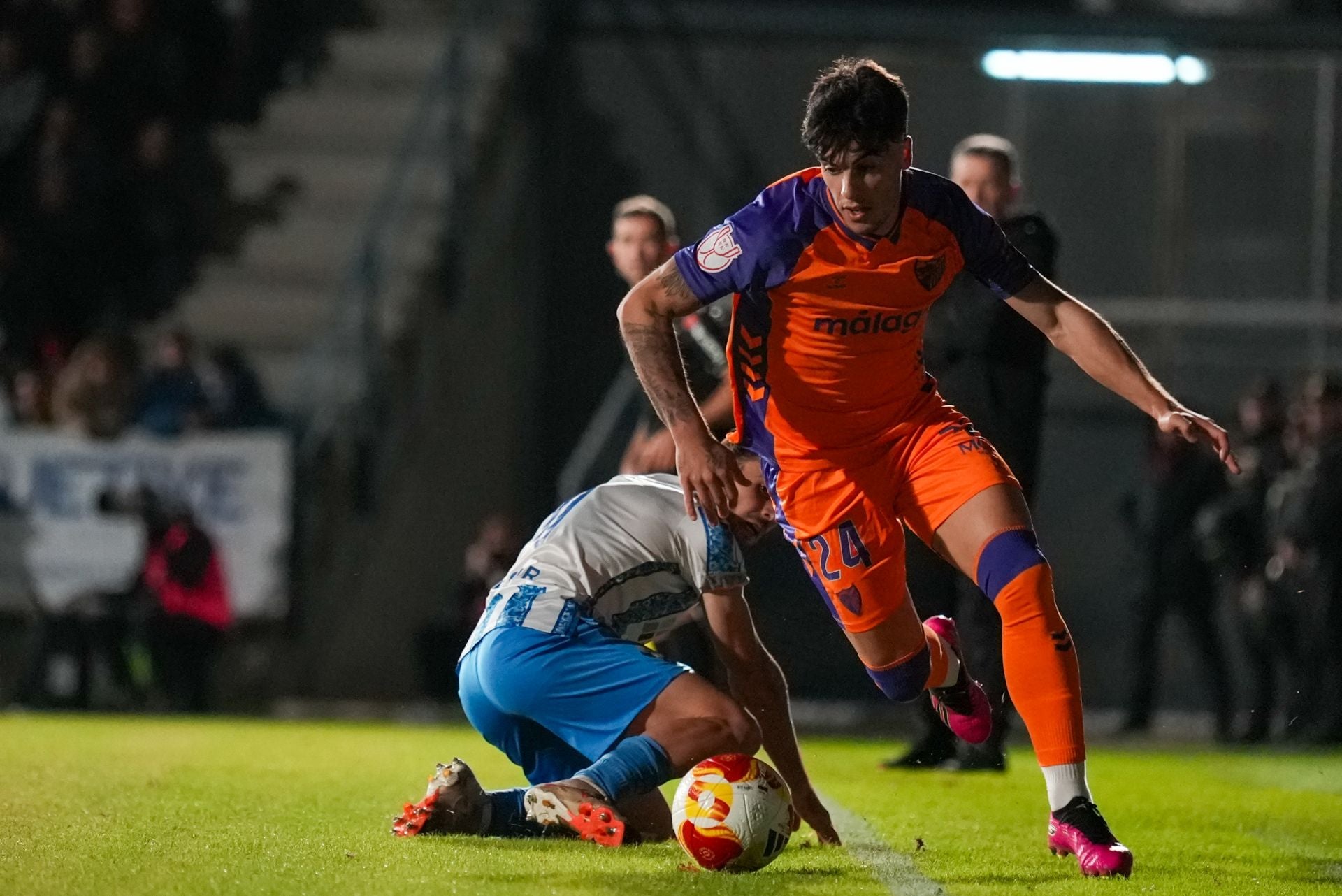 El Talavera- Málaga de Copa del Rey, en imágenes