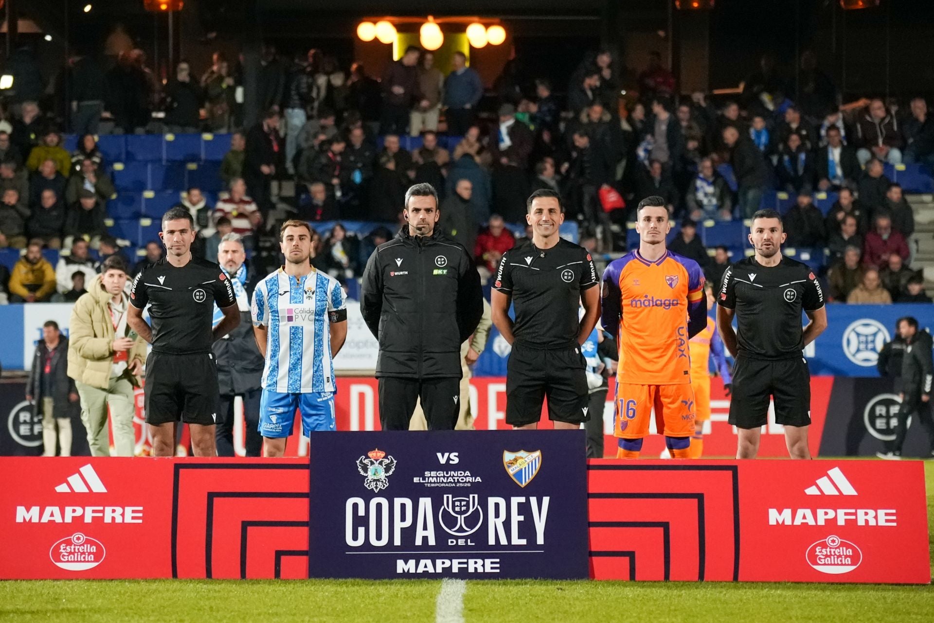 El Talavera- Málaga de Copa del Rey, en imágenes