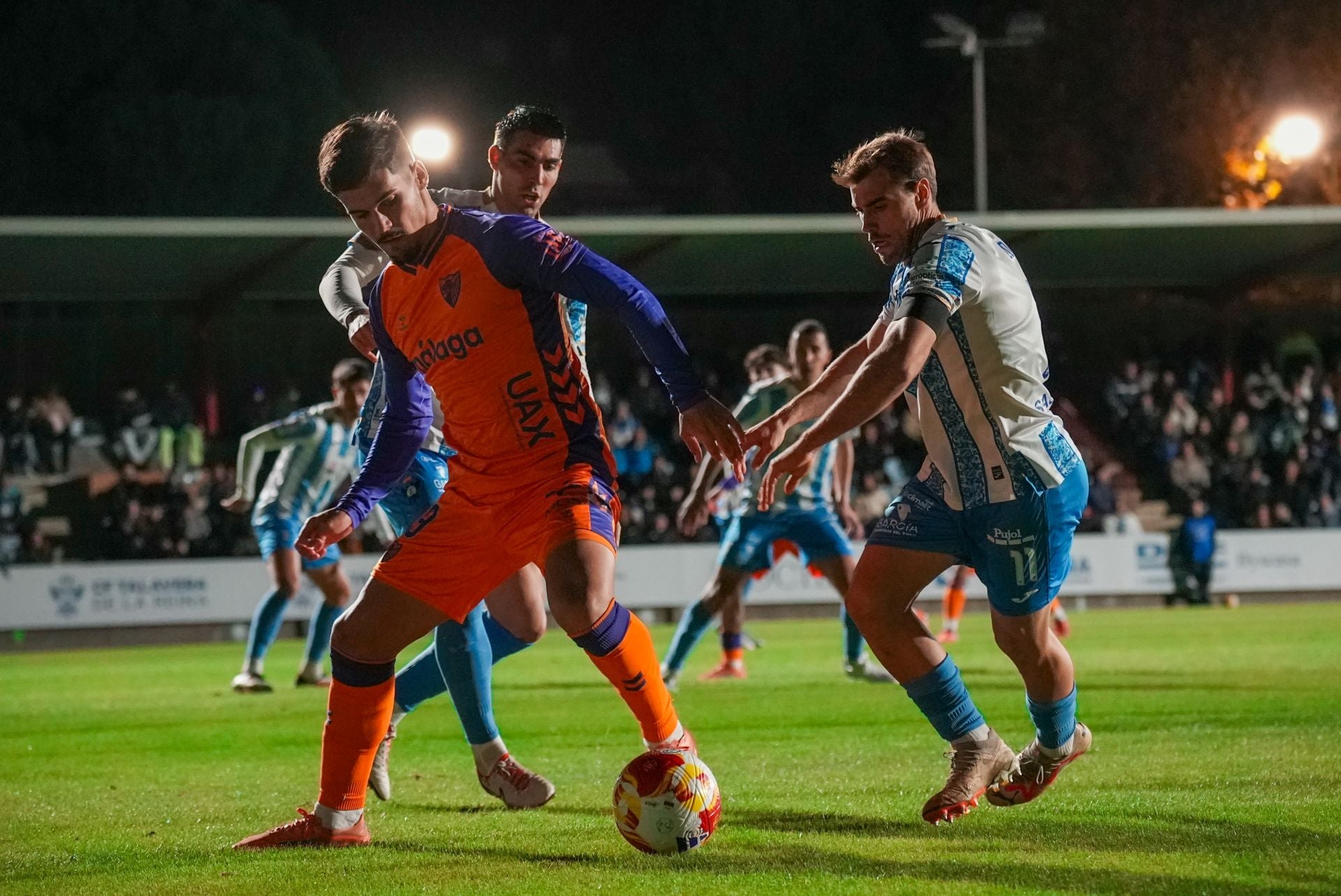 El Talavera- Málaga de Copa del Rey, en imágenes