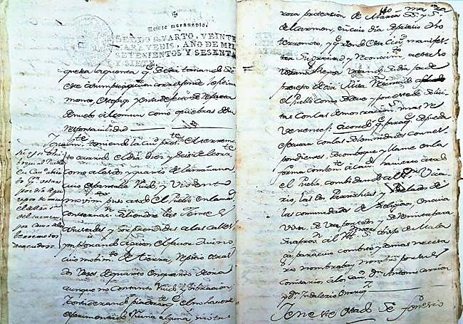 Acuerdos adoptados en el Ayuntamiento de Vélez-Málaga sobre el terremoto acaecido el 16 de julio de 1767.