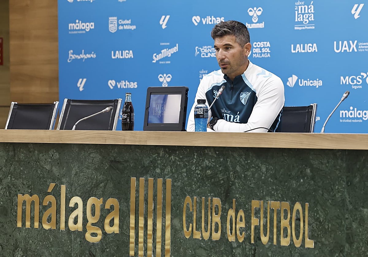 Juanfran Funes, en su comparecencia del viernes.