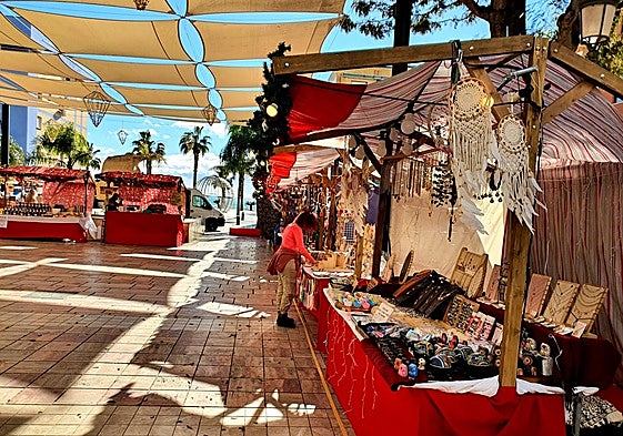 El mercadillo navideño.