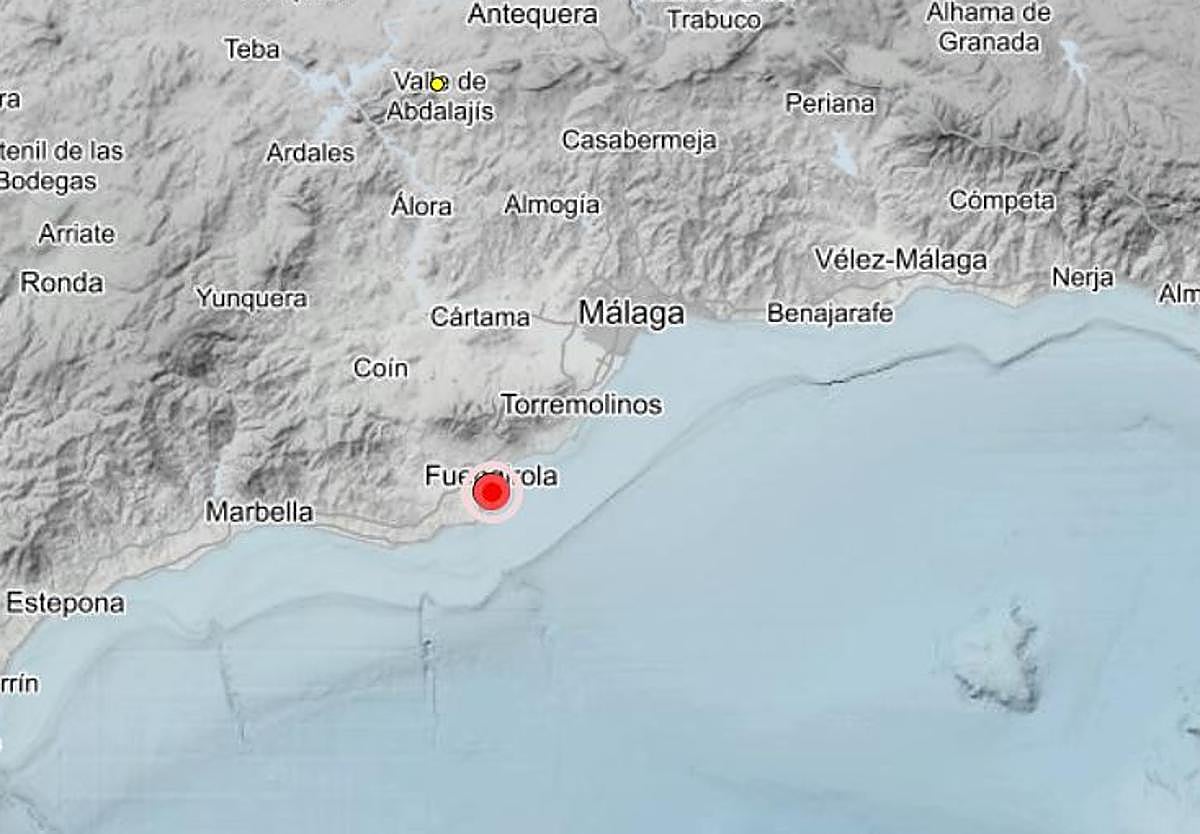 El terremoto con epicentro en Fuengirola es de magnitud 4,8: así se ha sentido en toda Málaga