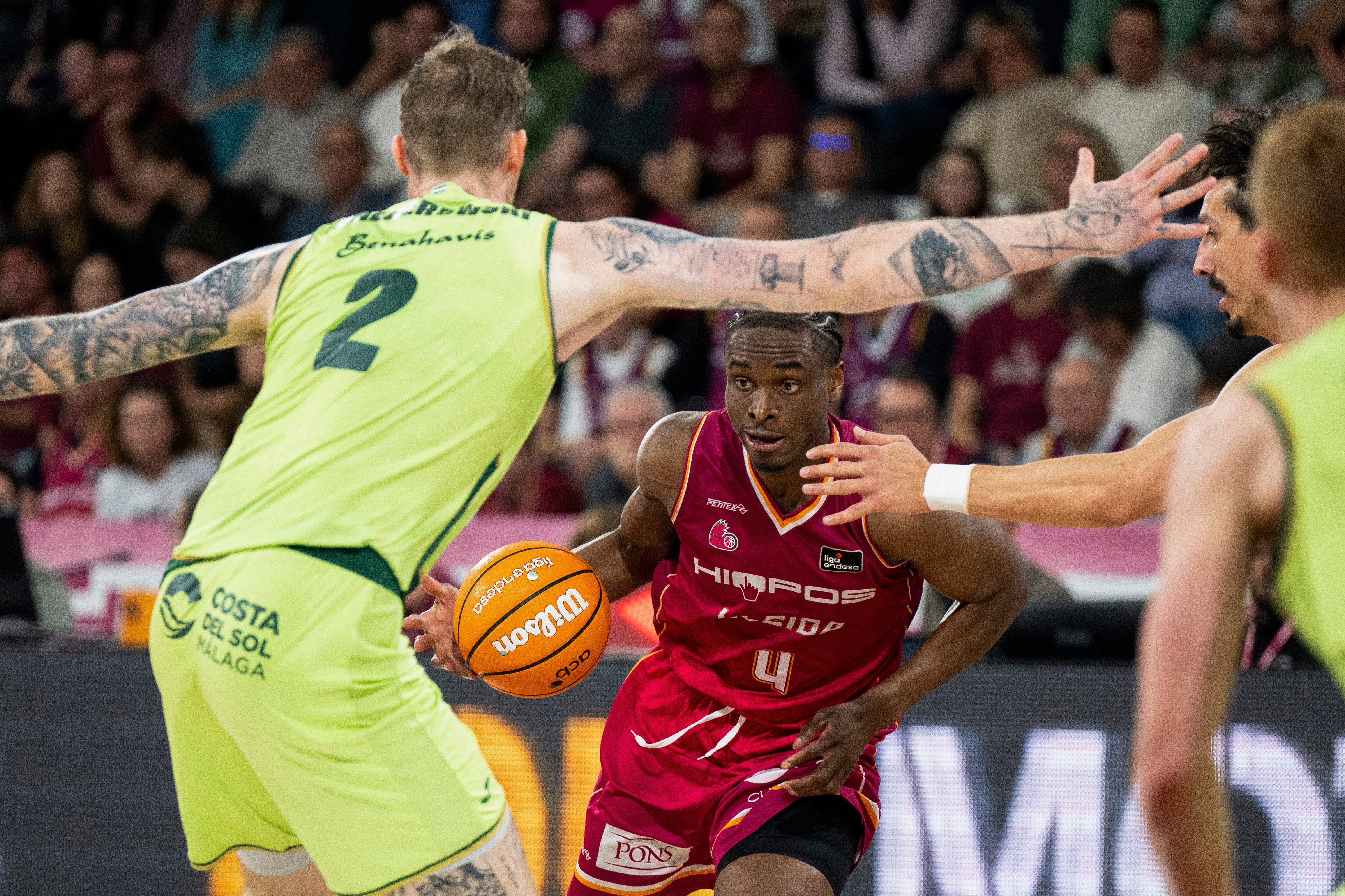 Las mejores imágenes del Hiopos Lleida-Unicaja