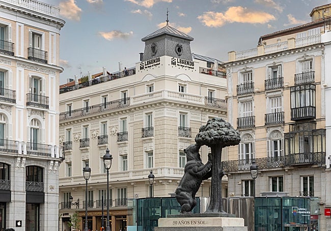 La sede de Legends, en la unión de la Carrera de San Jerónimo con la Puerta del Sol.