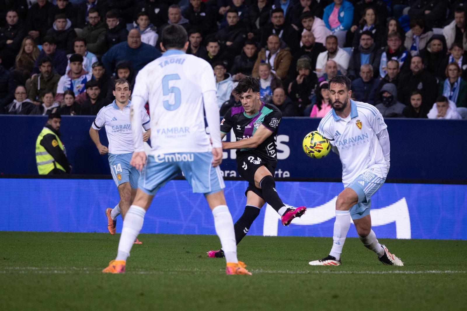 Las mejores imágenes del Málaga-Real Zaragoza