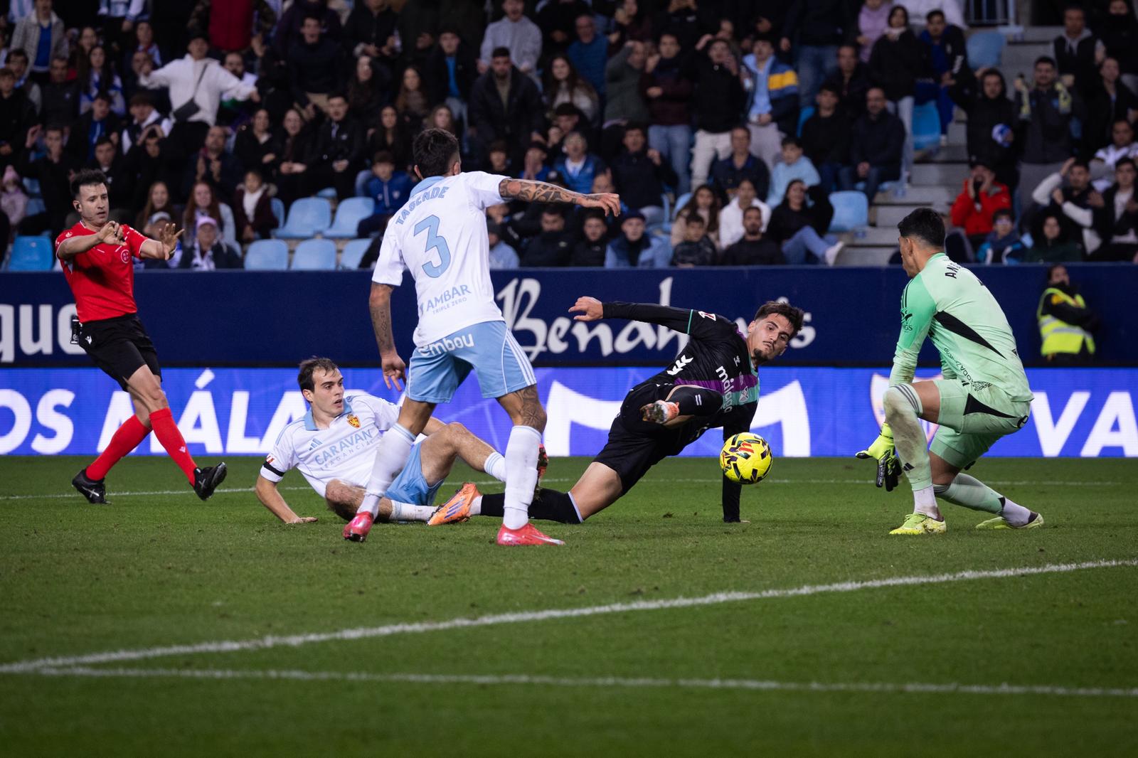 Las mejores imágenes del Málaga-Real Zaragoza