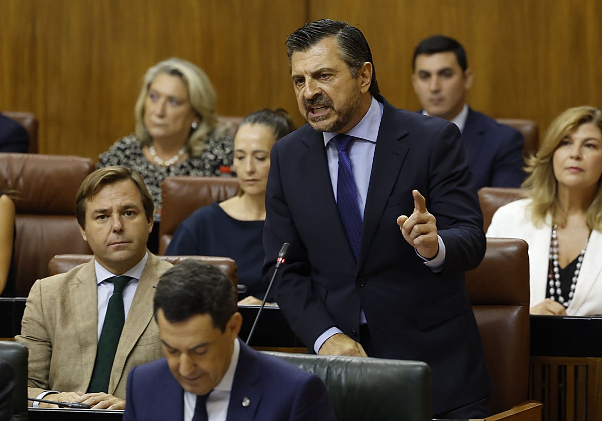 Toni Martín, portavoz del Grupo Popular en el Parlamento.
