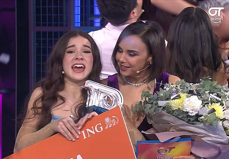De niña de 'Juan y Medio' a ganadora de OT 2025: así es la joven andaluza Cristina Lora