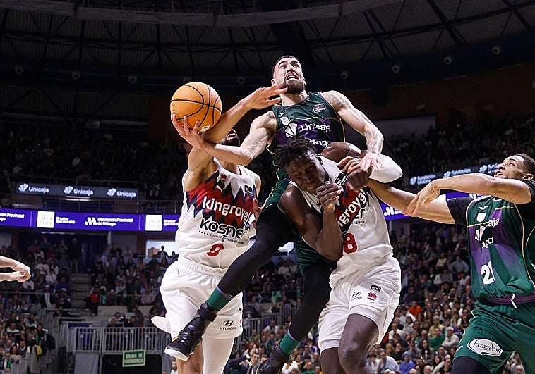 Clasificación Liga ACB: el Unicaja pierde un puesto antes de visitar al Madrid