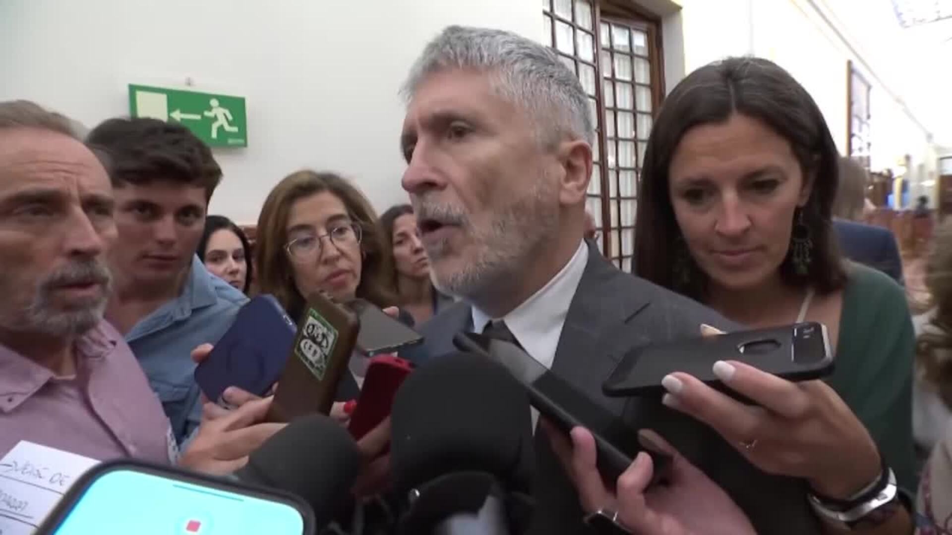 Marlaska desvincula la dimisión de su 'número dos' y al PSOE de la polémica por los audios