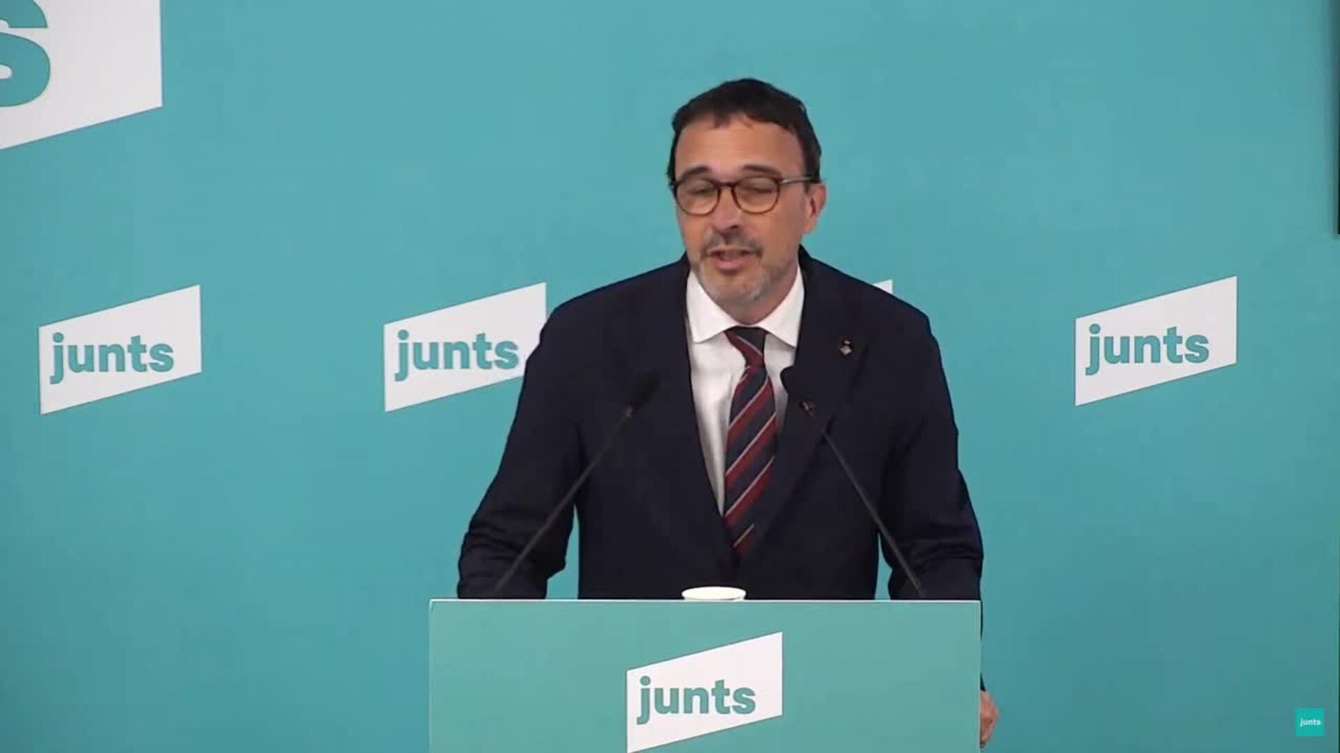 Rius (Junts) critica la "rebeldía" del Supremo con la Amnistía a la espera del fallo del TC