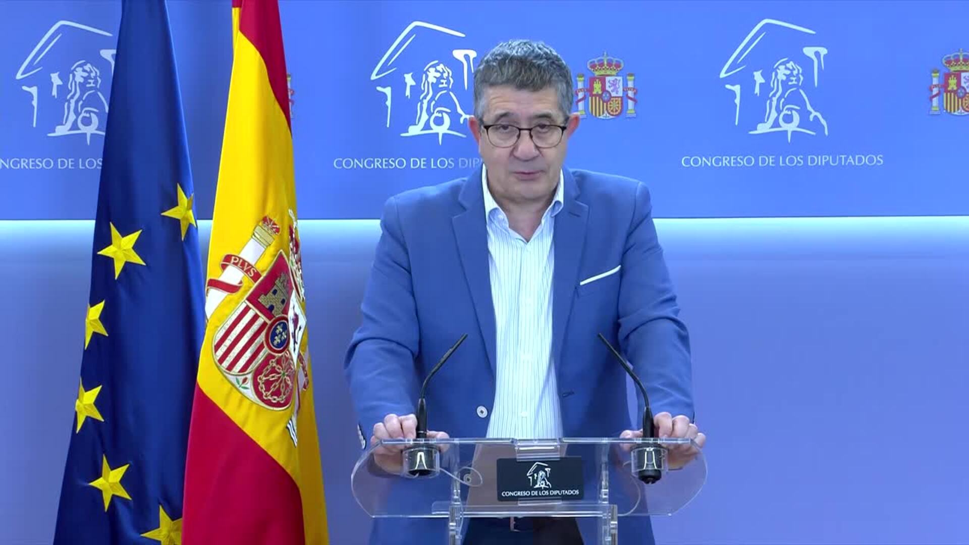 Patxi López carga contra Tellado tras otra discusión en la Junta de Portavoces: "Es un faltón"