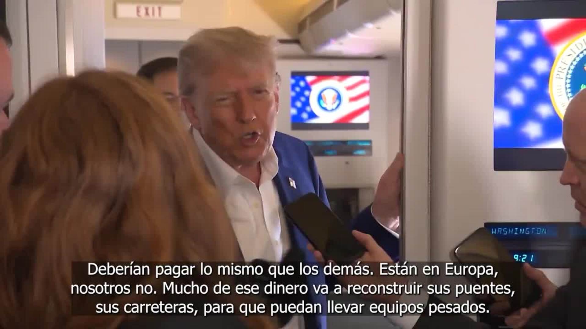 Trump critica a España por su nivel de gasto Defensa: "Es un problema y es injusto"