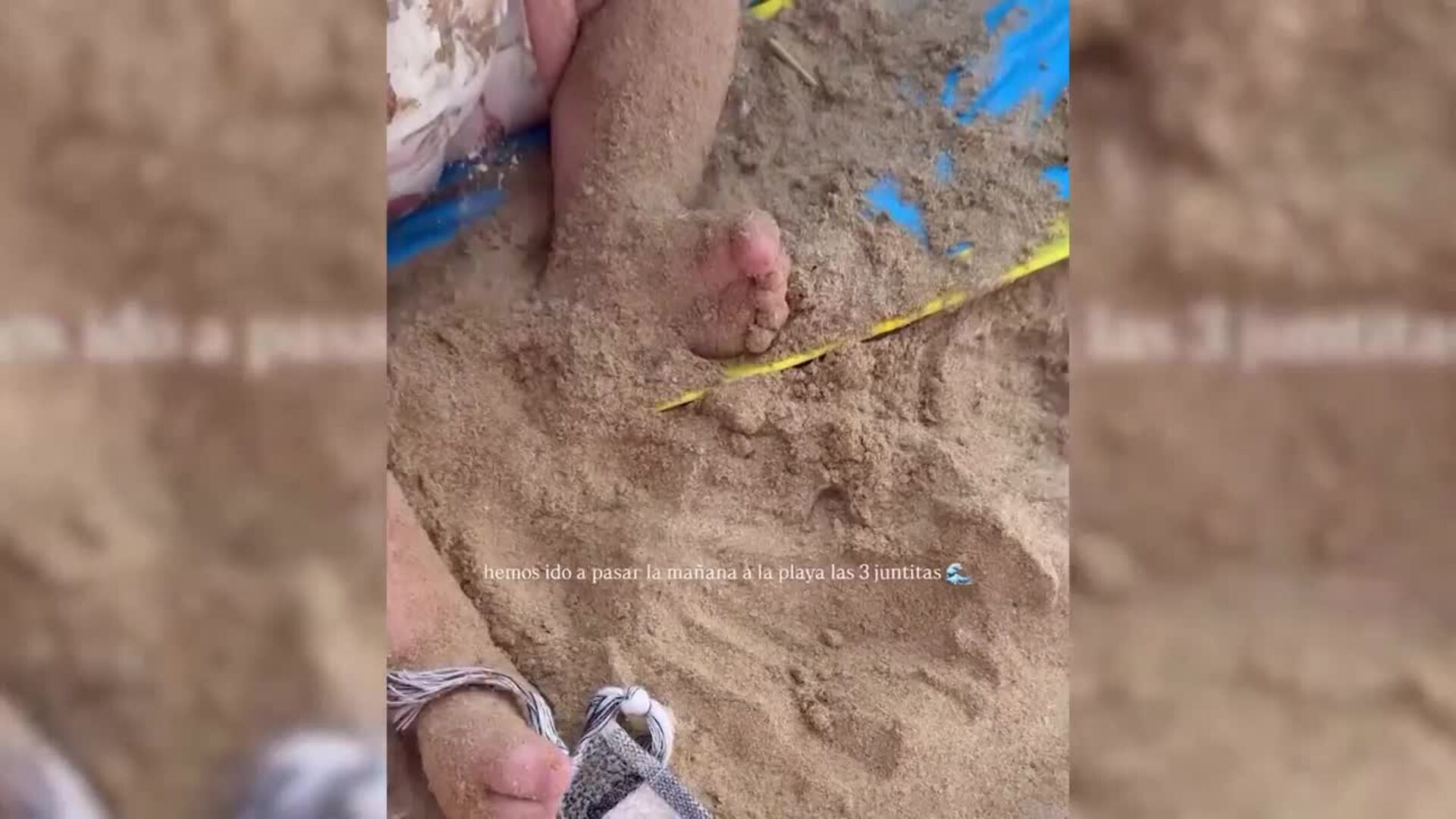 Dulceida y Alba Paul confiesan su frase más utilizada durante un día de playa con su pequeña