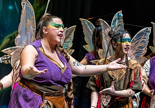 Comparsa 'La tierra canta' en la sexta preliminar del COAC.