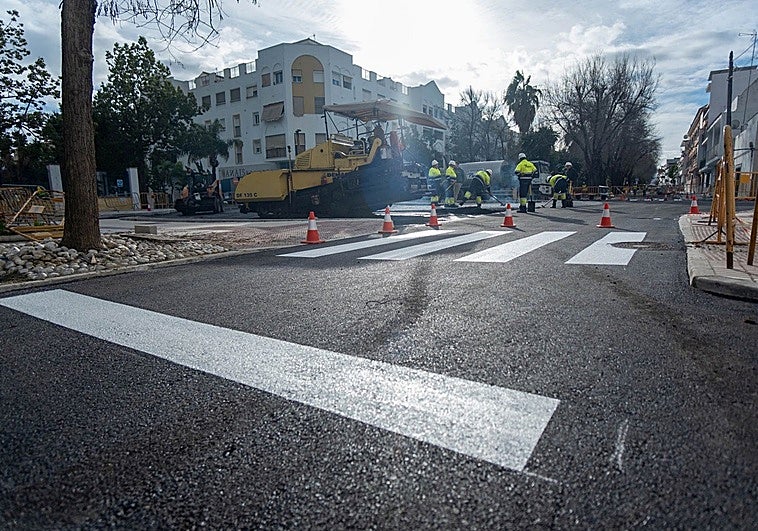 El Ayuntamiento abre al tráfico nuevos tramos de la avenida Fuente Nueva en San Pedro