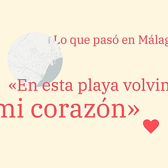 Mapa | La Málaga enamorada