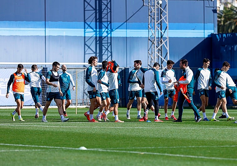 El Málaga, en el mejor momento de la temporada en cuanto a bajas