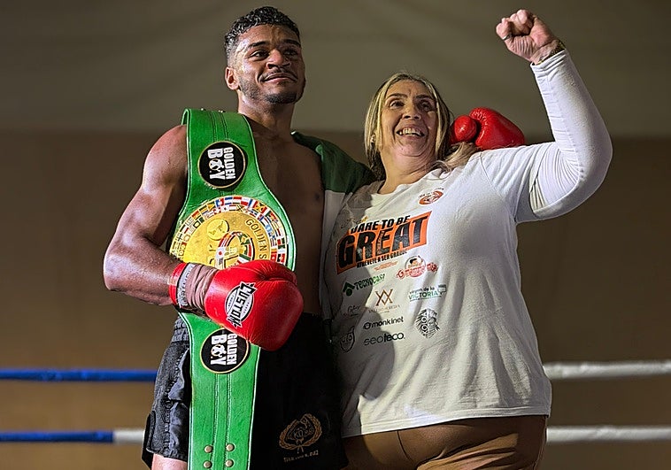 El malagueño Junior Osaigboud se cuelga en Estepona el cinturón de Golden Series