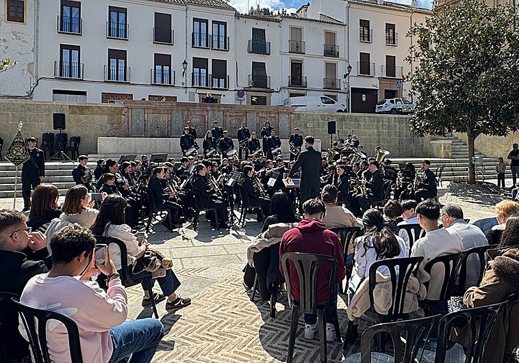 La Esperanza de Málaga protagoniza un concierto cofrade en Antequera