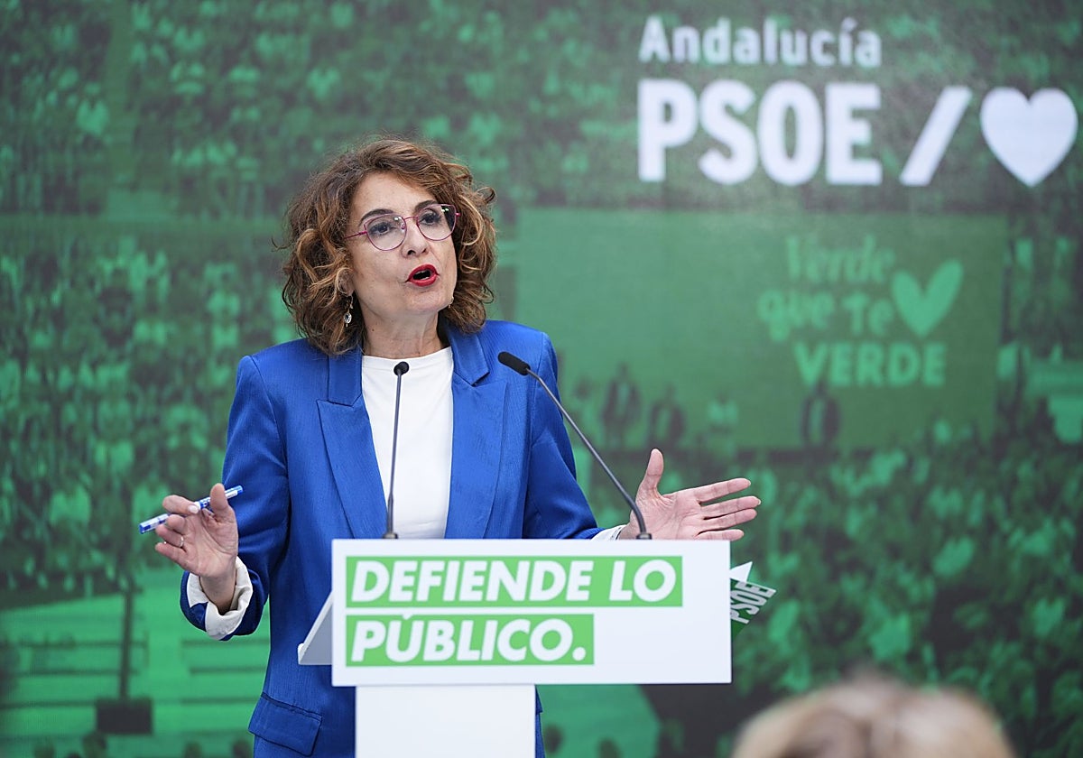 María Jesús Montero plantea las elecciones andaluzas como un referéndum sobre la sanidad pública | Diario Sur