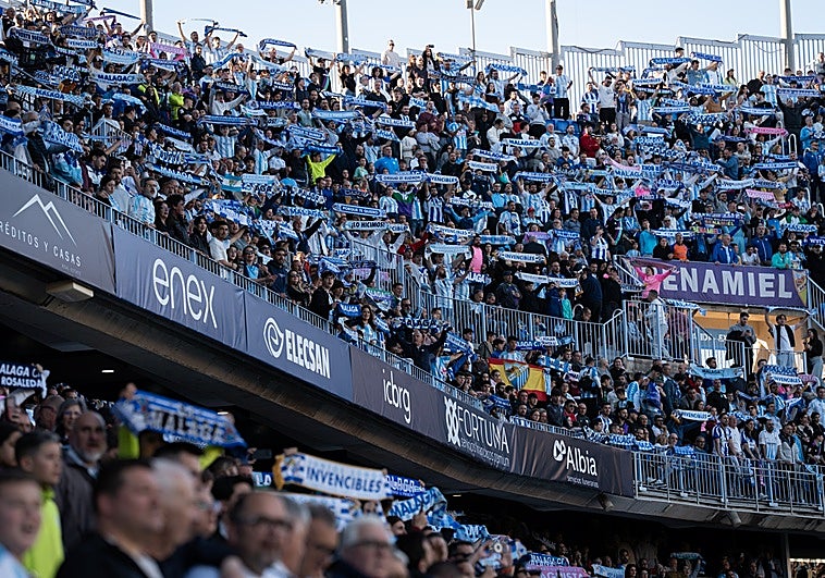 La hora de la afición: el Málaga anuncia que se agotaron las entradas ante el Leganés