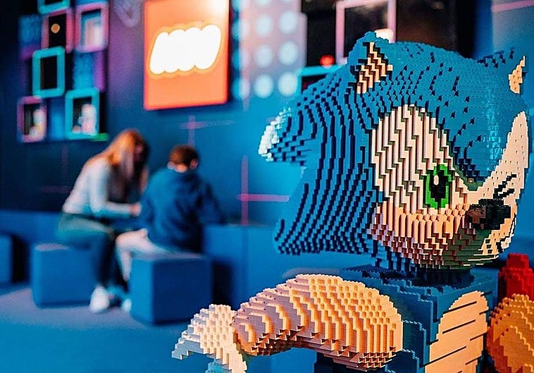 Lego y videojuegos en una exposición nueva en Málaga