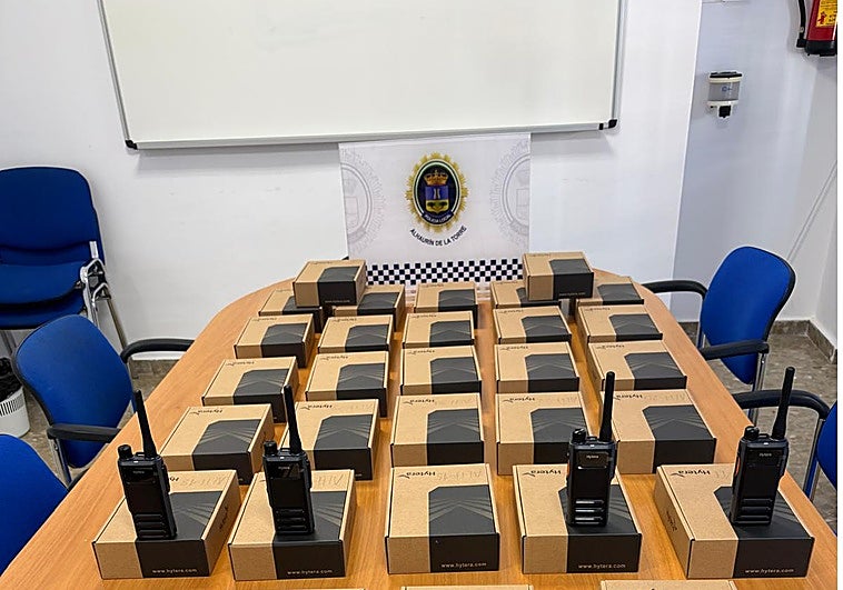 La Policía Local de Alhaurín de la Torre mejora sus equipos de comunicaciones