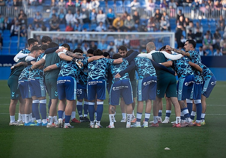 El Málaga, con el calendario más exigente para buscar el ascenso