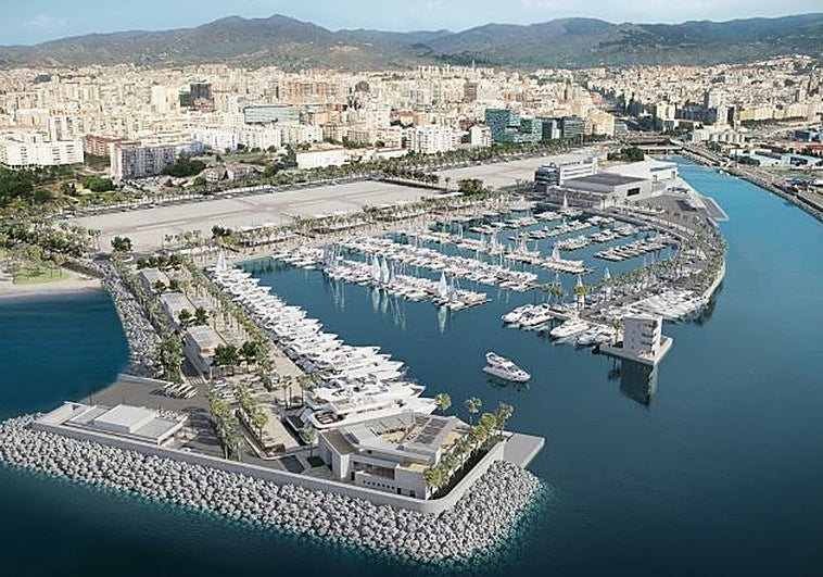 Los inversores del puerto de San Andrés en Málaga se vuelven a retrasar en el pago del canon
