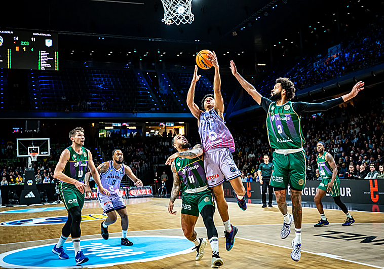 Vídeo resumen de la victoria del Unicaja ante el Alba Berlín