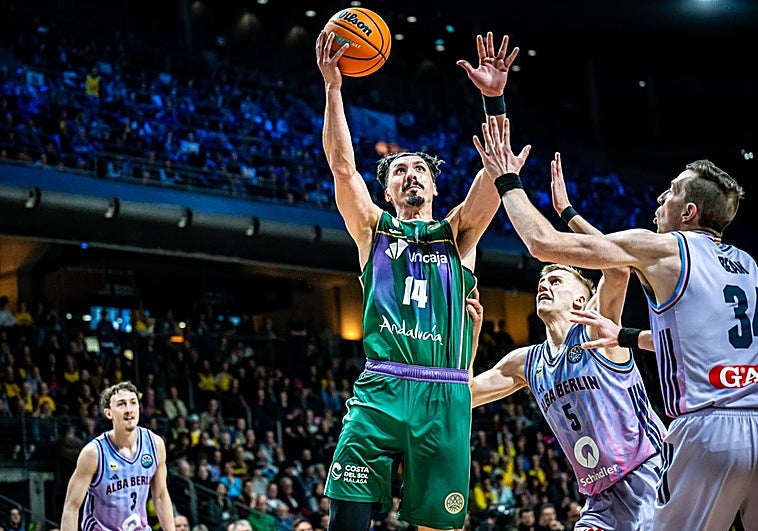 El Unicaja alcanza la Final Four con suspense tras superar al Alba Berlín