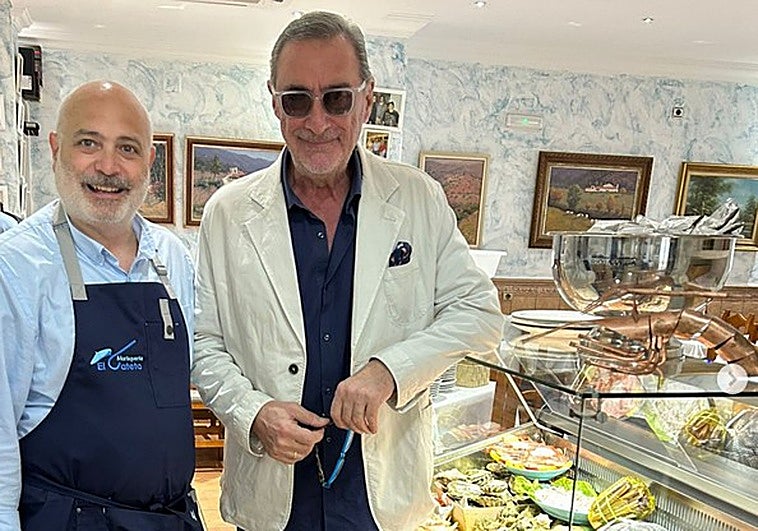 La marisquería El Cateto recibe una sorprendente visita: «Momentos así nos recuerdan por qué amamos lo que hacemos»