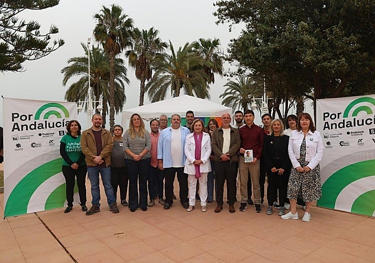 Ernesto Alba: «Por Andalucía es la papeleta útil para echar a los especuladores y abrir paso al cambio»