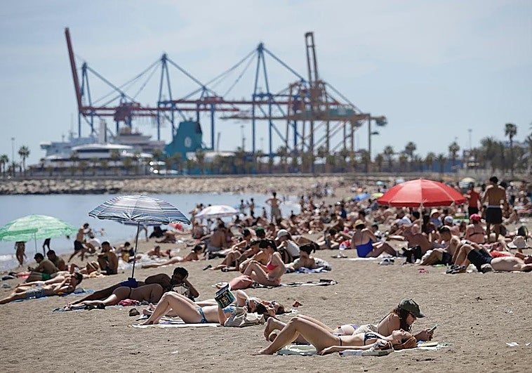 Un anticipo del verano en Málaga