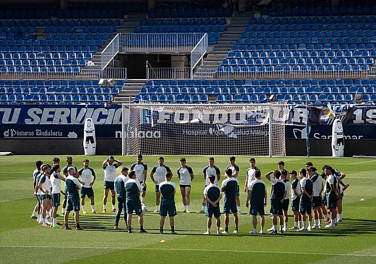 El Málaga, con siete bajas para el crucial partido contra el Castellón