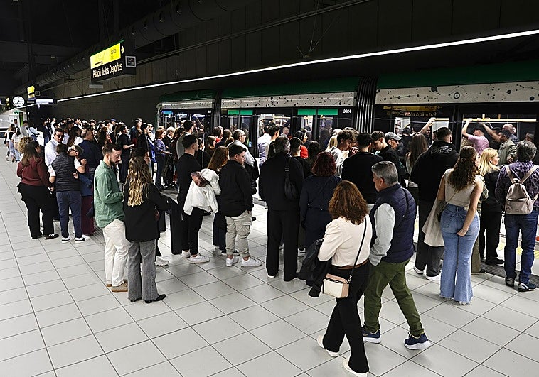 Los trabajadores del metro de Málaga aceptan el acuerdo y ponen fin a las protestas