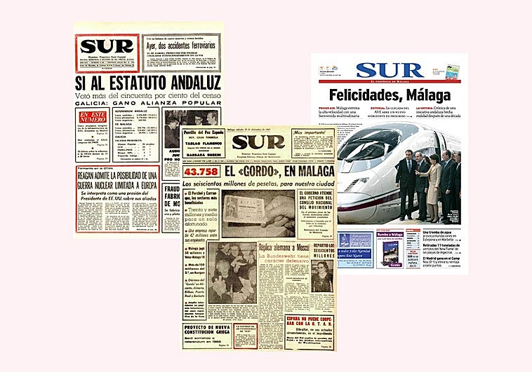 La hemeroteca de SUR, casi 90 años de historia a un clic