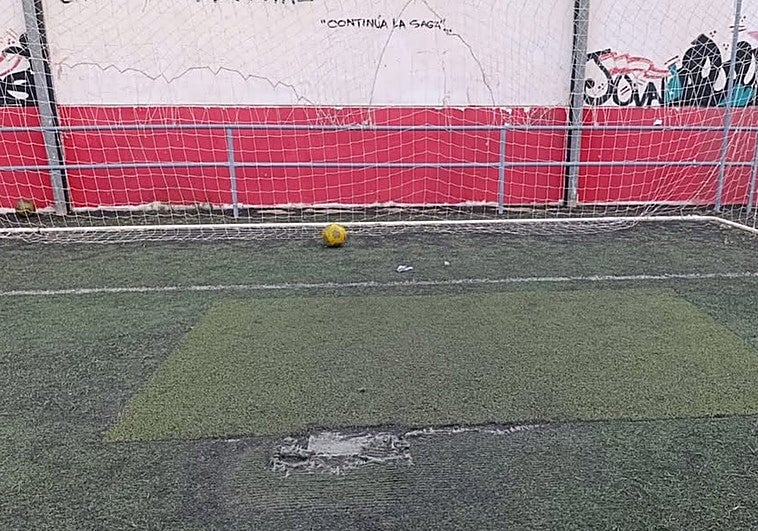 El Atlético Juval alza la voz por el mal estado de su campo