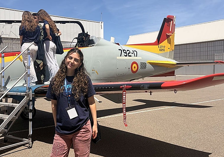 Astronauta por un día: «He cumplido un sueño antes de empezar la carrera»